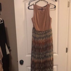 Ark & Co Printed Maxy Dress